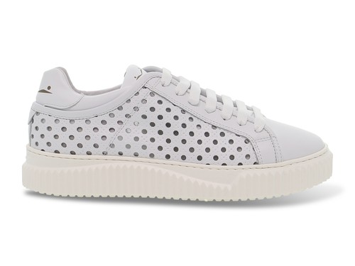 Sneakers voile blanche - voile,