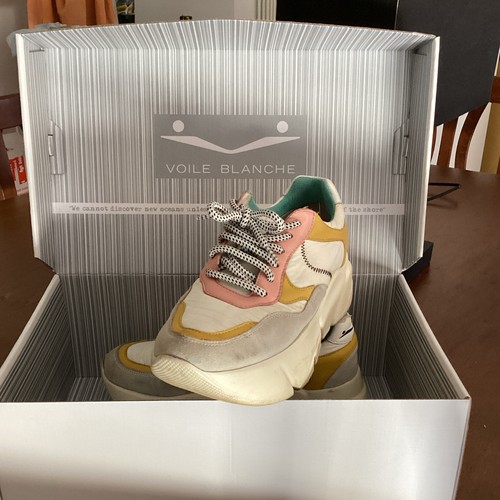 Sneakers voile blanche - voile,